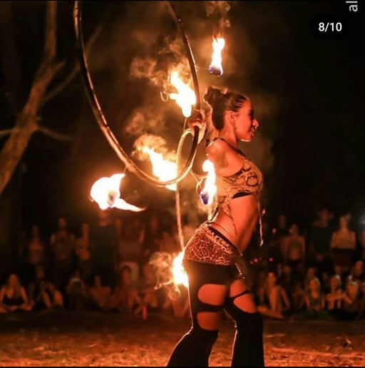 Gallery photo 3 of Karina's Fire Performance