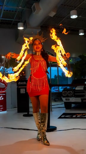 Gallery photo 4 of Fire Performance by Manu