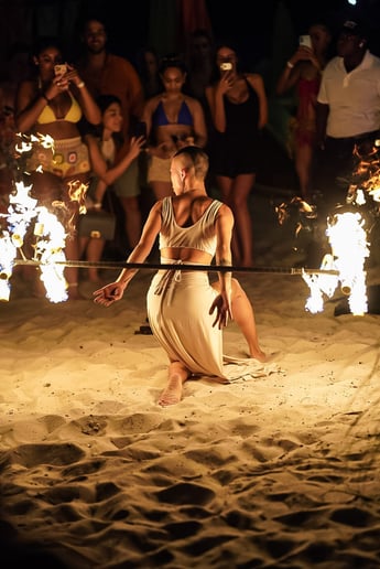 Gallery photo 1 of Fire Dancer, Fire Show & Entertainment – LIZULI Dragon