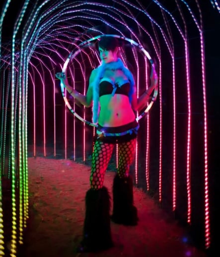Gallery photo 4 of Fire Performer, Hula Hoops, Burlesque