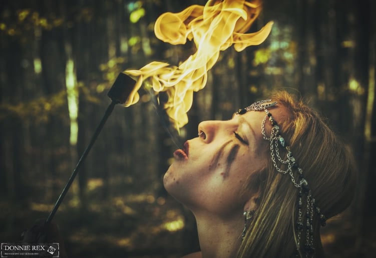 Gallery photo 3 of Ora Rosenbaum - Fire Performer