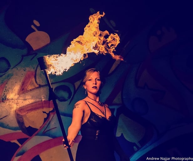Gallery photo 5 of Ora Rosenbaum - Fire Performer