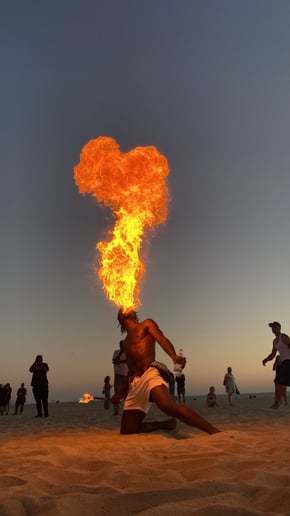 Gallery photo 2 of Fire performer Natsu