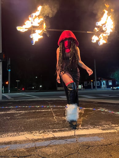 Gallery photo 3 of Fire Performing by Syanne Seaweed