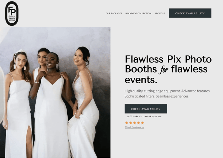 Gallery photo 1 of Flawless Pix Photo Booths, LLC