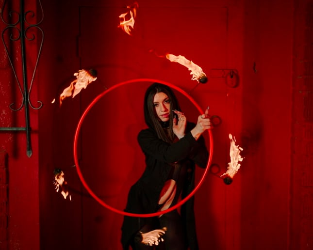 Gallery photo 3 of Flow, Fire & Aerial Arts Act