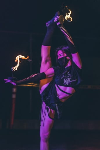 Gallery photo 5 of Flow, Fire & Aerial Arts Act