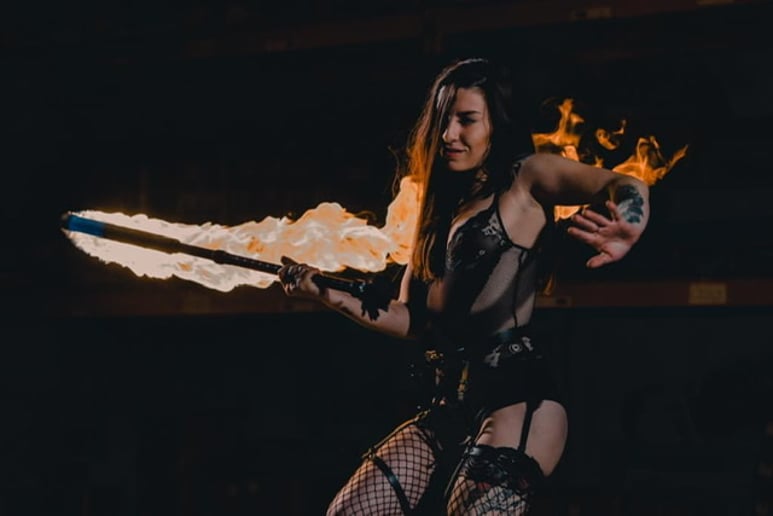 Gallery photo 4 of Flow, Fire & Aerial Arts Act