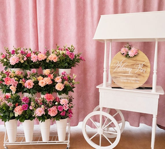 Gallery photo 2 of Activity Stations for All Events: Bouquet Making or Cake Decorating