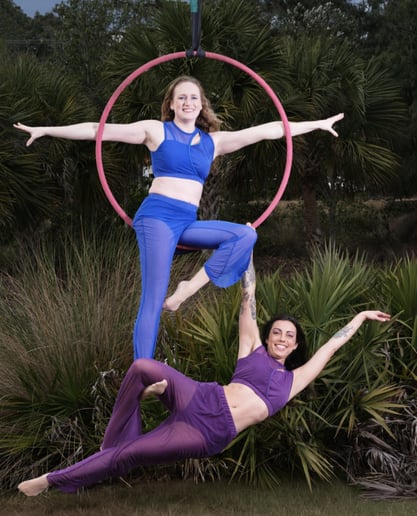 Gallery photo 1 of Fluid Motion - Aerial/Fire/Dance