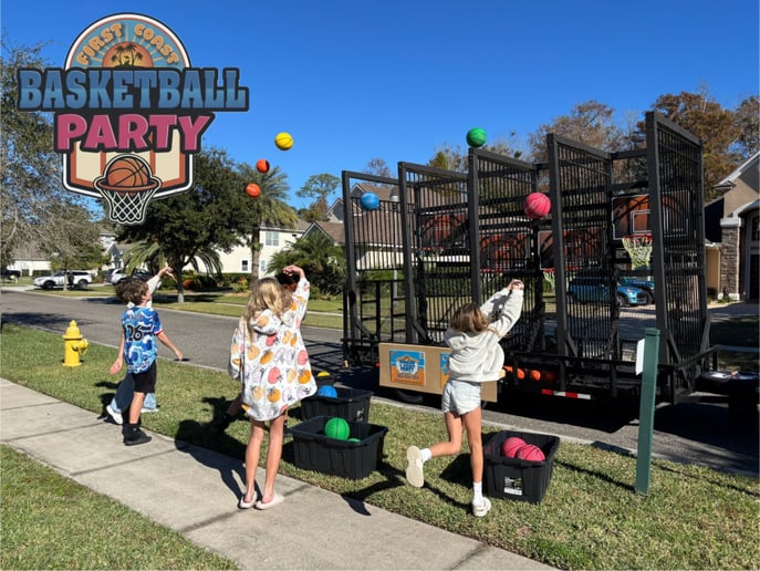 Gallery photo 1 of Foam Party, Game Truck & Basketball Party