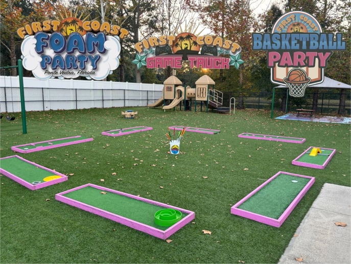 Gallery photo 4 of Foam Party, Game Truck & Basketball Party