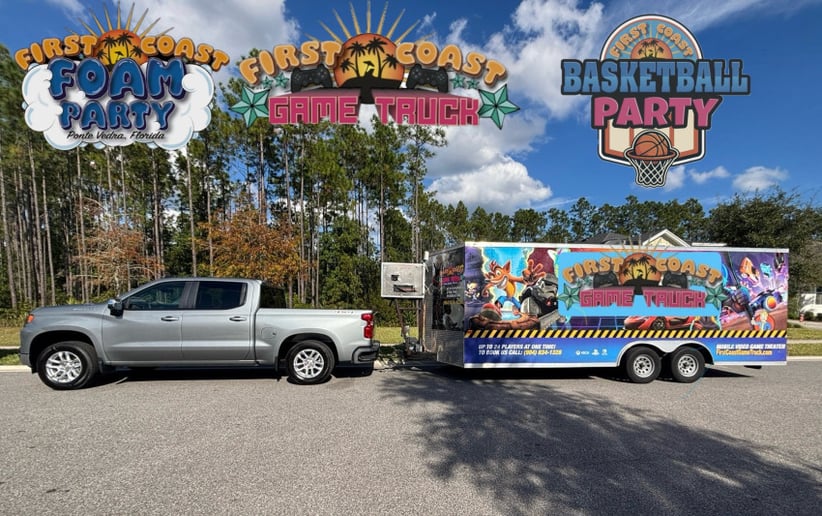 Gallery photo 10 of Foam Party, Game Truck & Basketball Party