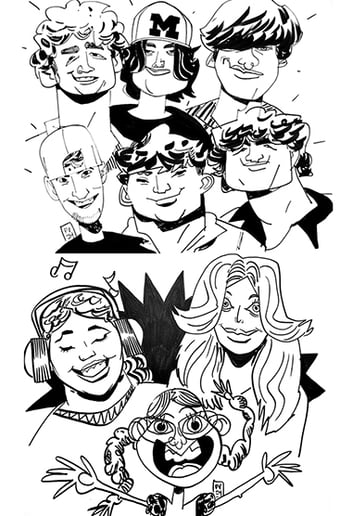 Gallery photo 15 of Francis Vallejo Caricatures