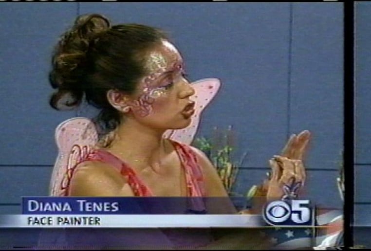 Gallery photo 2 of Face Painting, Glitter Tattoos, and Hair Art by Diana