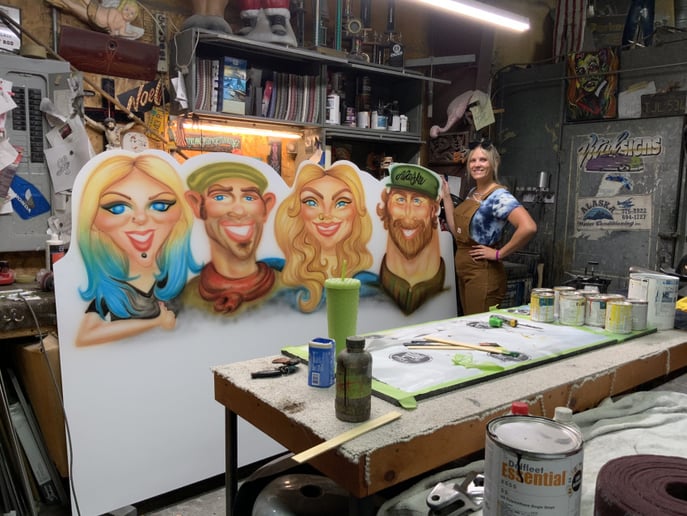 Gallery photo 5 of Funkytoonz Caricatures
