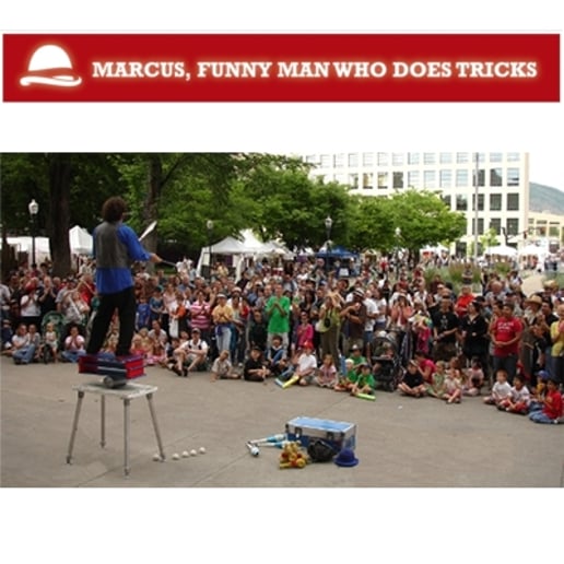 Gallery photo 5 of Marcus, Funny Man Who Does Tricks