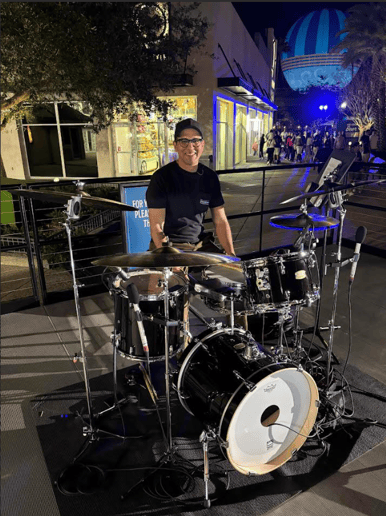Gallery photo 1 of Gabe F – Session & Live Drummer