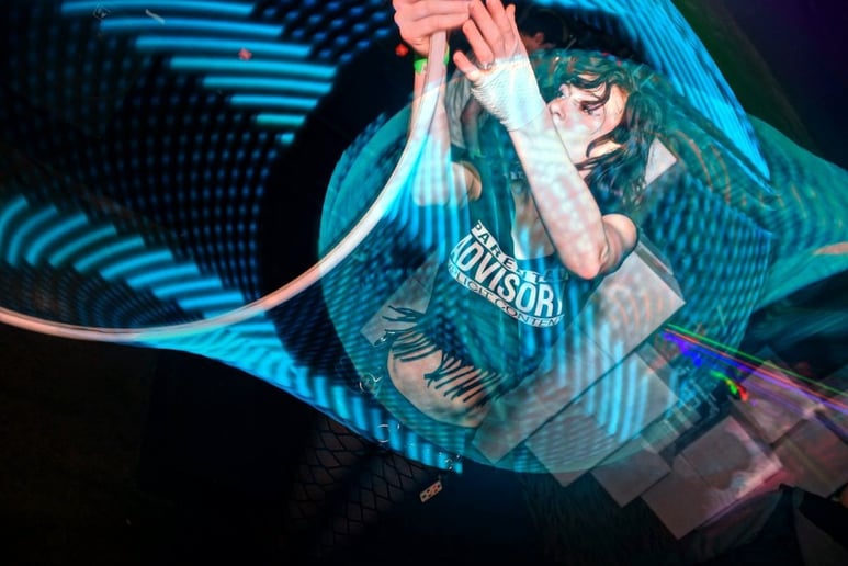 Gallery photo 1 of 'Galaxzee' Hoop & Dance