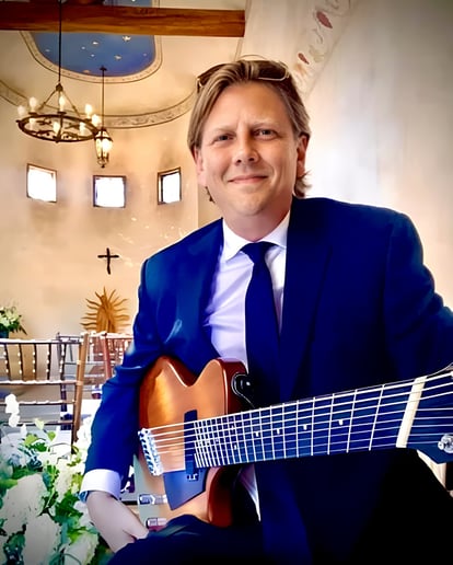 Gallery photo 1 of Eight-String Guitarist Gary Wooten