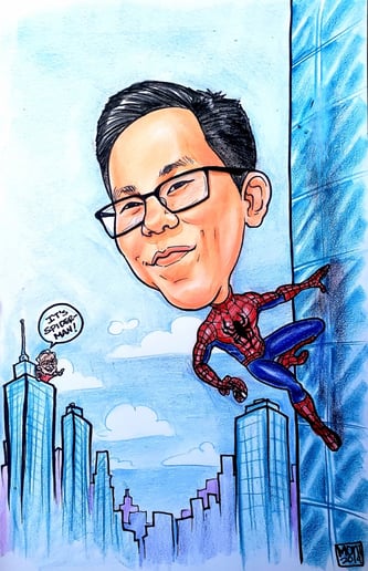 Gallery photo 4 of GeekyMoni Caricatures