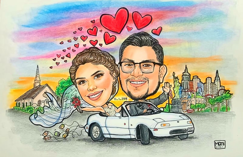 Gallery photo 7 of GeekyMoni Caricatures