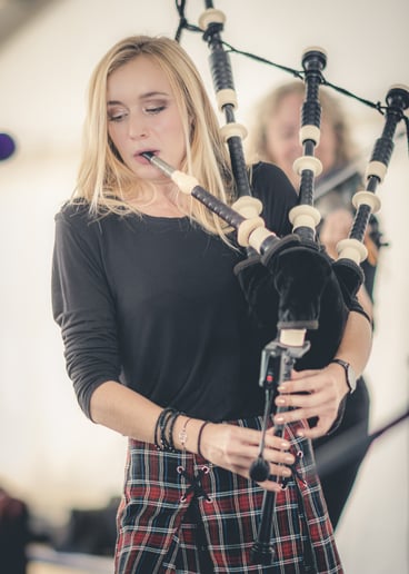 Gallery photo 8 of Gemma Briggs Bagpiping