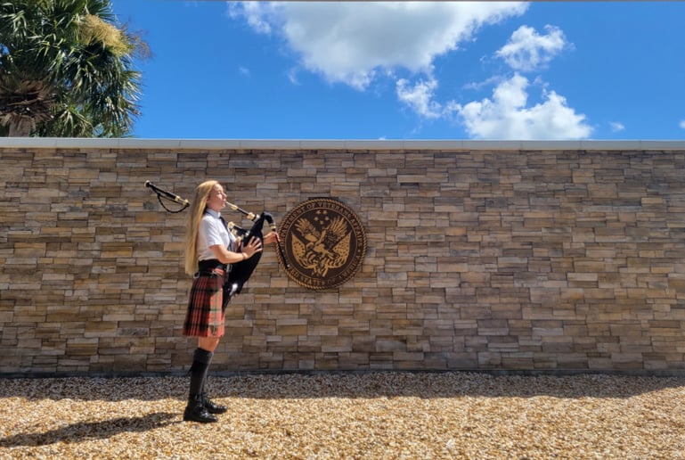 Gallery photo 2 of Gemma Briggs Bagpiping