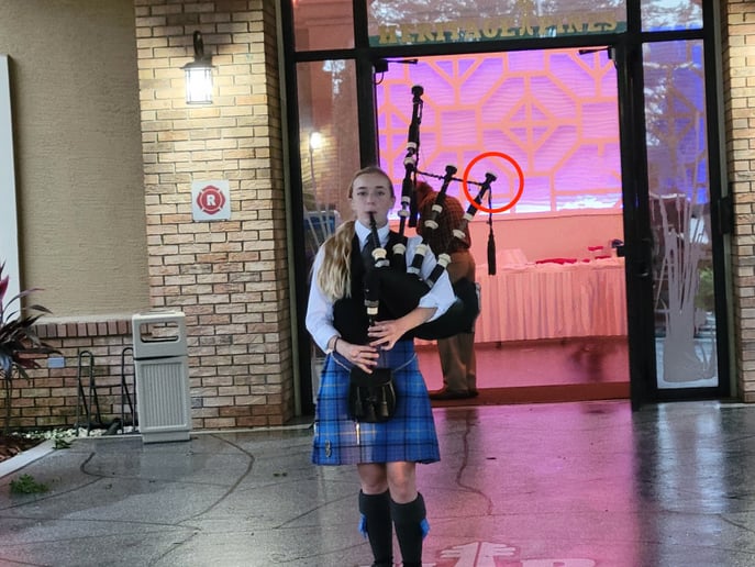 Gallery photo 6 of Gemma Briggs Bagpiping