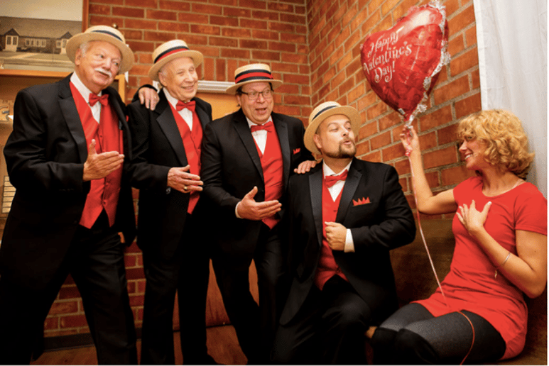Gallery photo 3 of Singing Valentines- LA