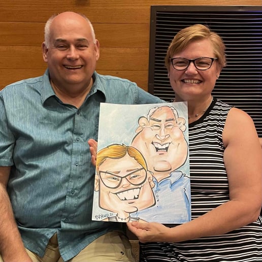 Gallery photo 3 of Drawing Smiles Caricatures