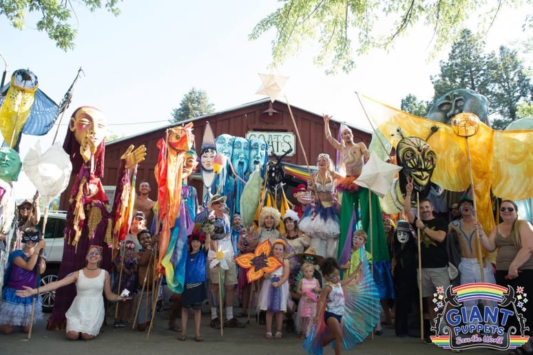 Gallery photo 20 of ArtJoy "Giant Puppets Save The World"