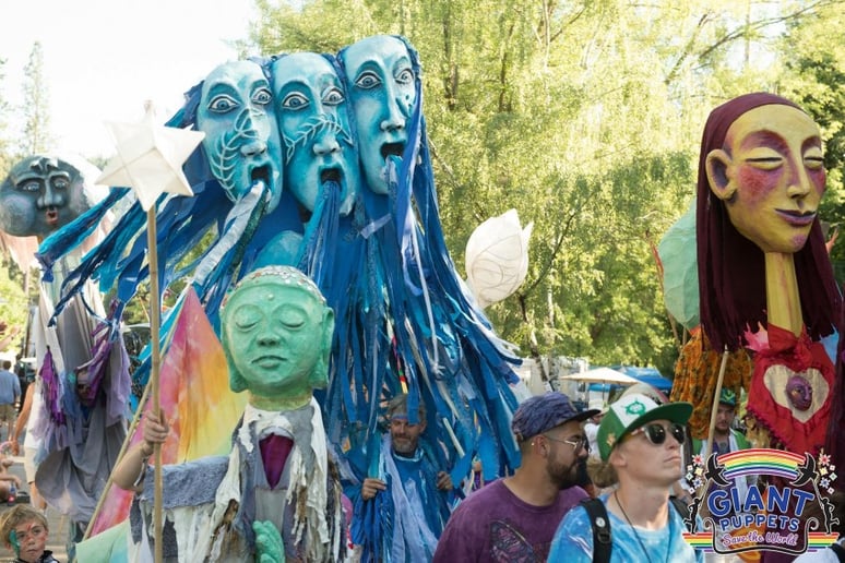 Gallery photo 71 of ArtJoy "Giant Puppets Save The World"