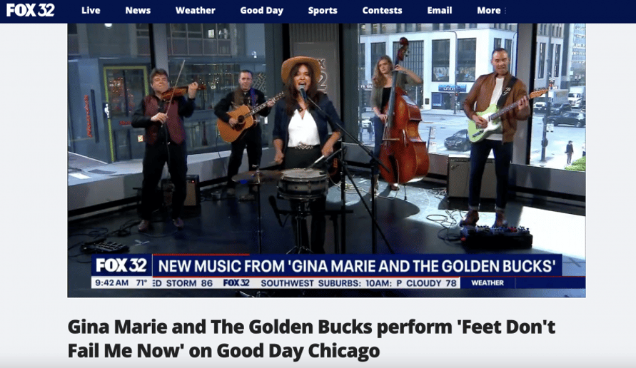 Gallery photo 2 of Gina Marie and the Golden Bucks