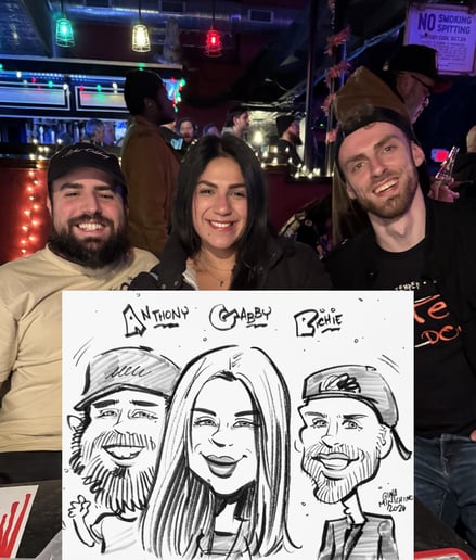Gallery photo 3 of Caricatures by Gina Minichino