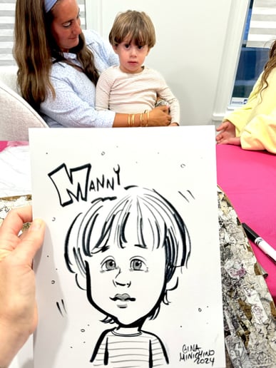 Gallery photo 5 of Caricatures by Gina Minichino