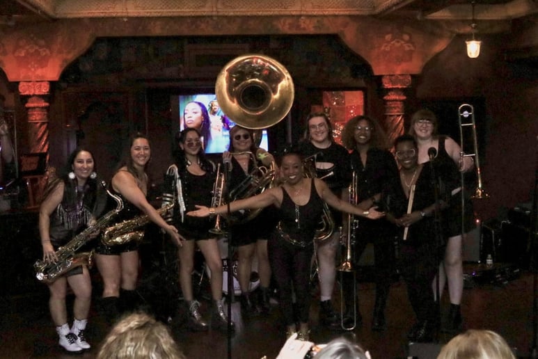 Gallery photo 1 of Girl Gang Brass Band
