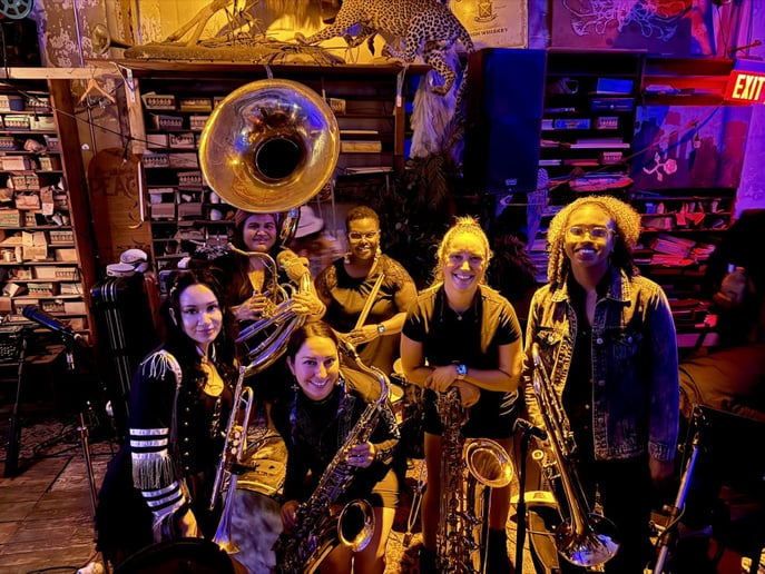 Gallery photo 4 of Girl Gang Brass Band