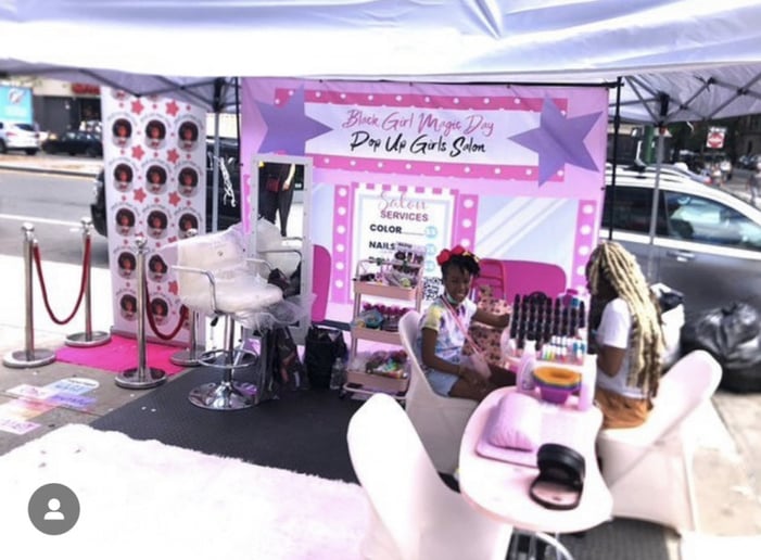 Gallery photo 1 of Girls Pop-Up Salon