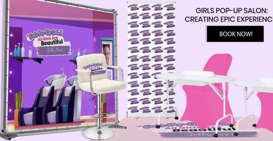 Gallery photo 4 of Girls Pop-Up Salon