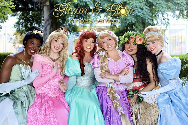 Gallery photo 1 of Gleam and Glow Princess Services