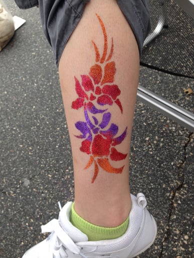 Gallery photo 2 of Glitter Ink Body Art