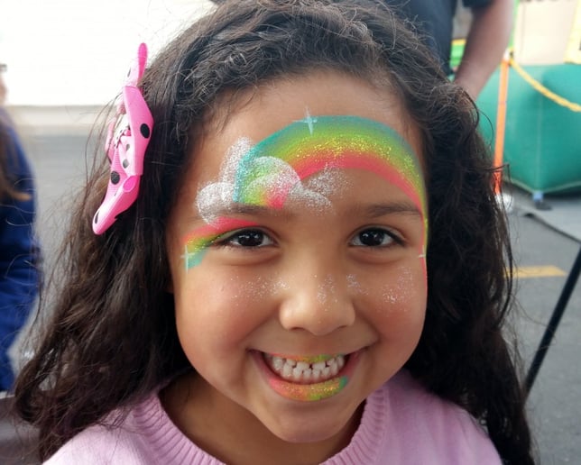 Gallery photo 3 of Glitter Kat Face Painting & Body Art