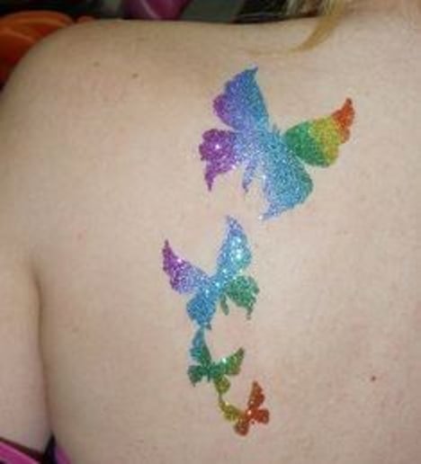 Gallery photo 7 of Glitter Pixie Tattoo