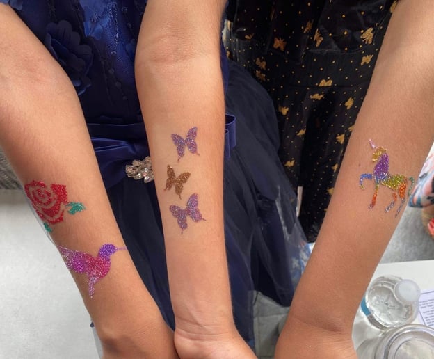 Gallery photo 6 of Glitter Pixie Tattoo