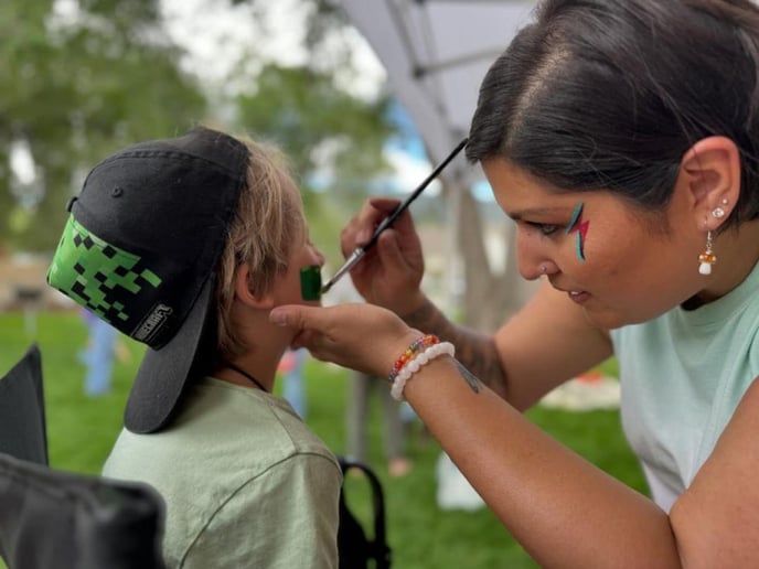 Gallery photo 3 of Glitterbug Face Painting