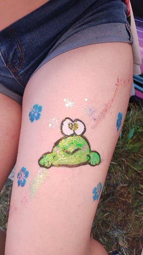Gallery photo 7 of Glittering Ember Face Paint