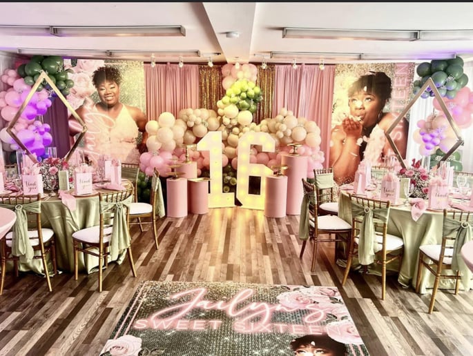 Gallery photo 1 of Glitter Me Gold Decor