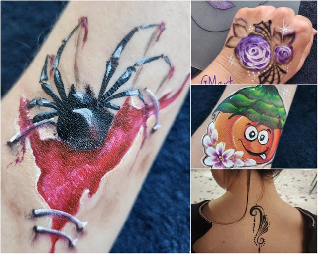 Gallery photo 3 of GMart Face Painting & Glitter Tattoos