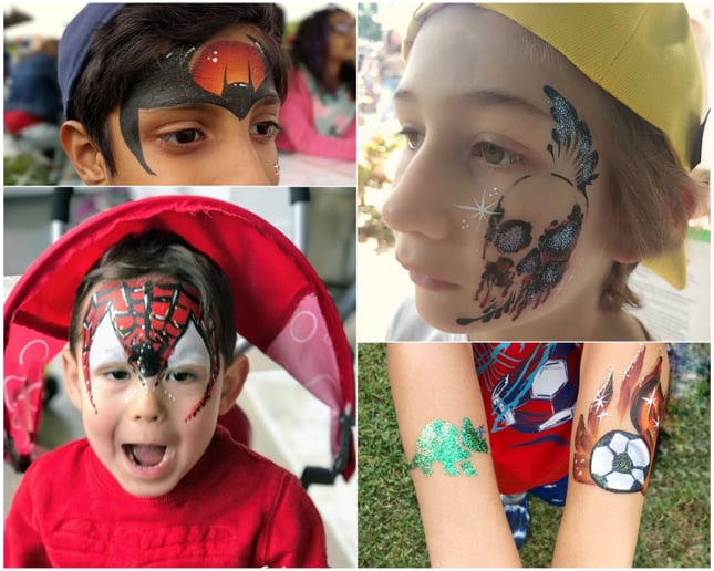 Gallery photo 2 of GMart Face Painting & Glitter Tattoos
